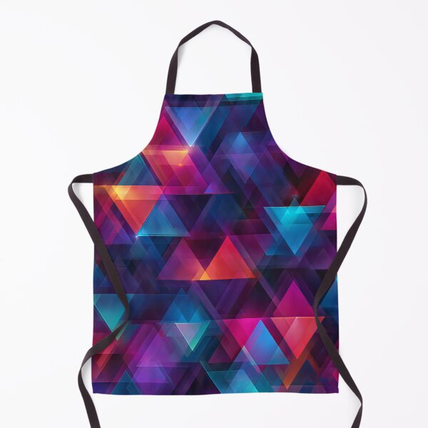 Item preview, Bright Electric Triangle Geometric designed and sold by WatercolorLane.