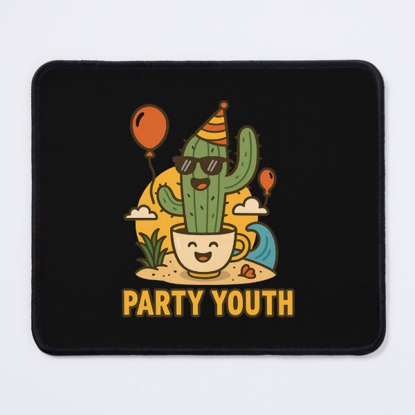 Item preview, Party Youth Cactus | Fun Beach Summer Design designed and sold by ALITOPRINCE.