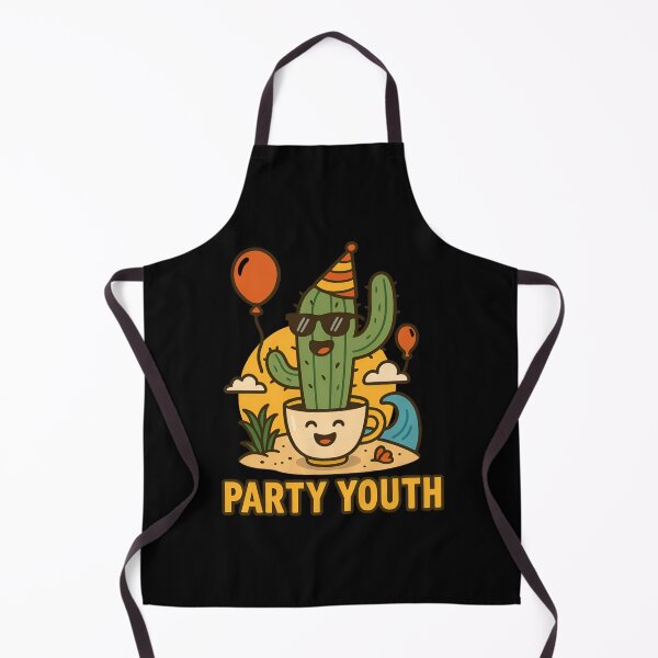 Item preview, Party Youth Cactus | Fun Beach Summer Design designed and sold by ALITOPRINCE.