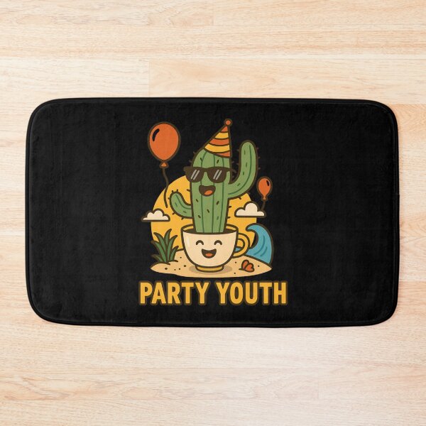 Item preview, Party Youth Cactus | Fun Beach Summer Design designed and sold by ALITOPRINCE.