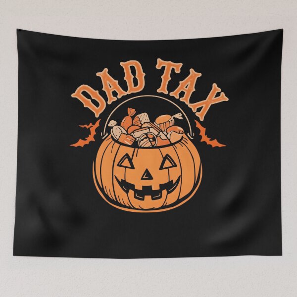 Item preview, Dad Tax Halloween Trick Or Treat Candy Pumpkin Dad Joke designed and sold by clothesy7.