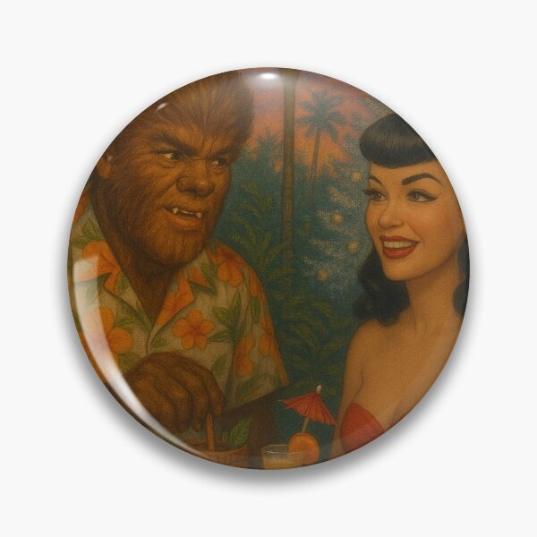 Item preview, A date with wolfman designed and sold by KitschyMoonbeam.