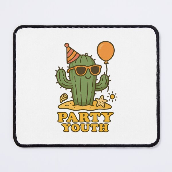 Item preview, Party Youth Cactus | Fun Beach Summer Design designed and sold by ALITOPRINCE.