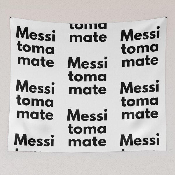 Item preview, Messi & Mate quote for argentinians designed and sold by WuweiDG.