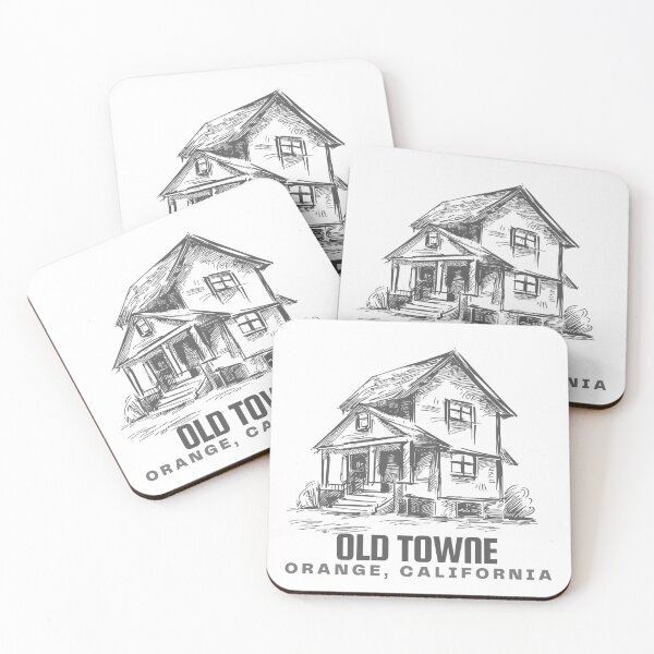 Item preview, Old Towne Orange - City of Orange, California – Vintage-Inspired Local Pride Design designed and sold by ParfaitPrints.