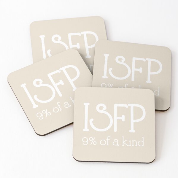 Artikelvorschau, ISFP 9 % einer Art | MBTI-Persönlichkeitstyp | Creative Soul-Zitat-Aufkleber – Weiß entworfen und verkauft von MysticMagpie.