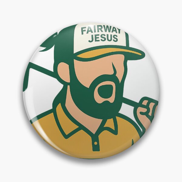 Item preview, Fairway Jesus designed and sold by Gentleman’s Golf Creations.