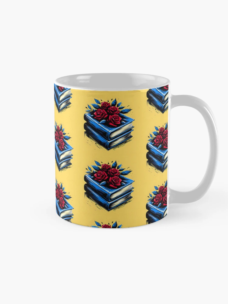 Thumbnail 3 of 6, Coffee Mug, Bookstack  designed and sold by GraphicsClub.