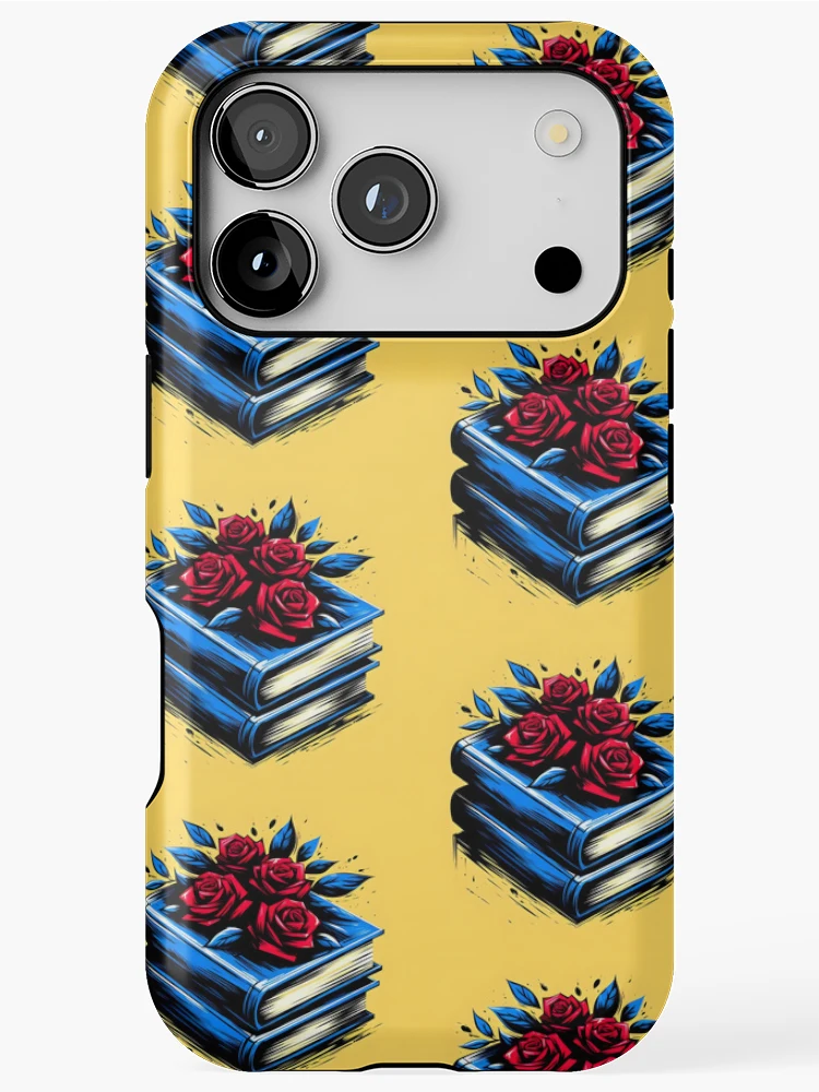 Thumbnail 1 of 4, iPhone Case, Bookstack designed and sold by GraphicsClub.