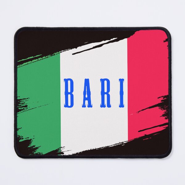 Item preview, Bari Italy – Vintage Flag-Inspired Typography Art designed and sold by YuriiHL.