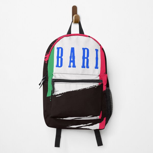 Item preview, Bari Italy – Vintage Flag-Inspired Typography Art designed and sold by YuriiHL.