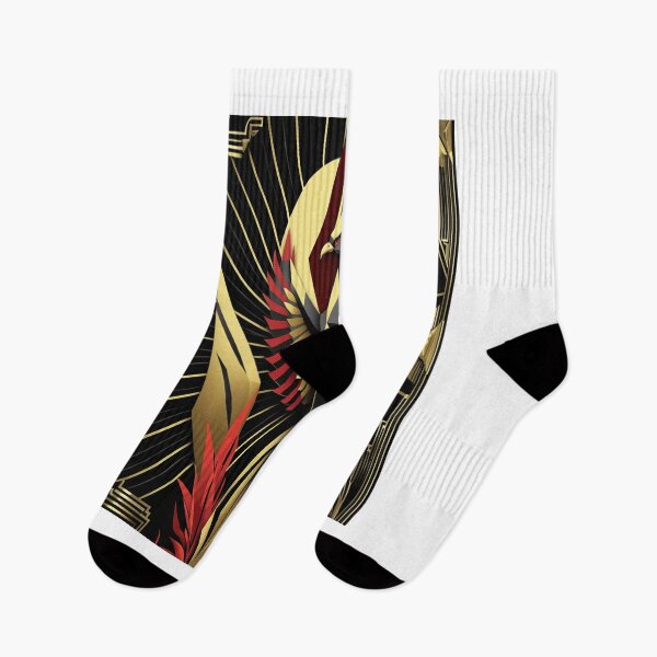 Item preview, Art Deco Phoenix Rising Geometric Design designed and sold by Max Store.