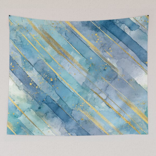 Item preview, Ocean Mist Stripes designed and sold by WatercolorLane.