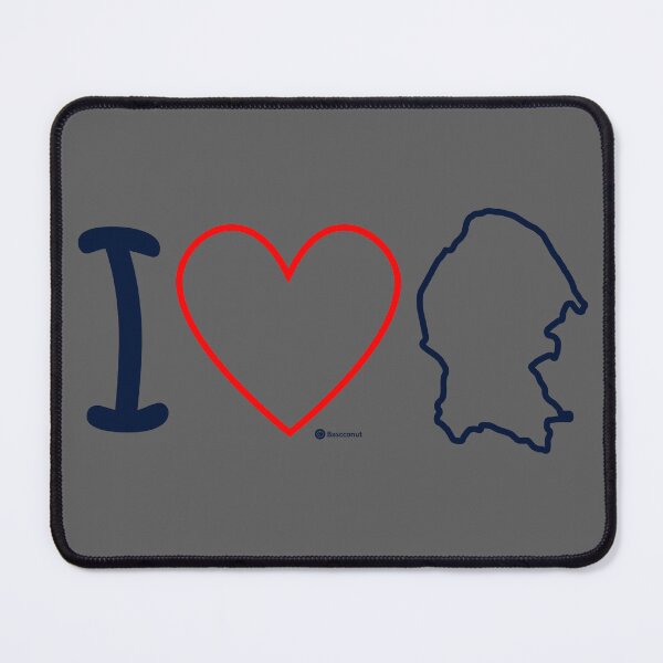 Item preview, I love Coahuila bottomless heart designed and sold by bascconut.