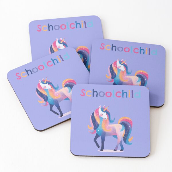 Item preview, Glitter Unicorn Lily Schoolchild designed and sold by Lichtisign.
