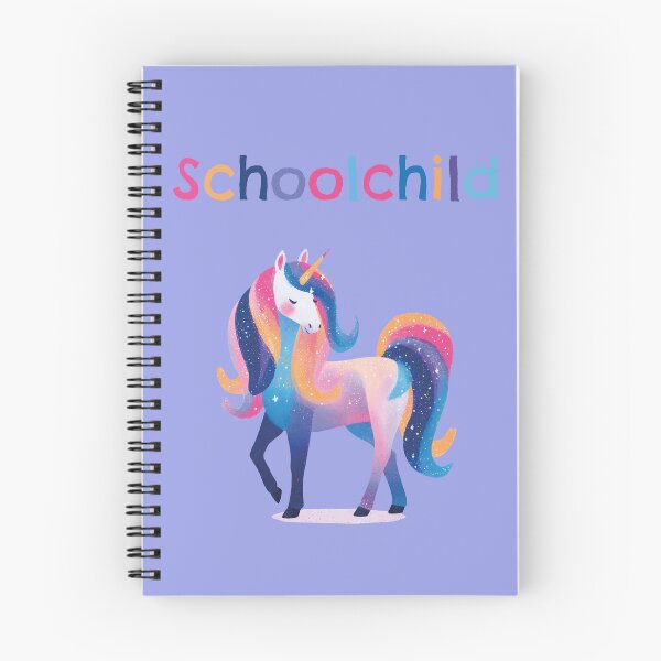 Item preview, Glitter Unicorn Lily Schoolchild designed and sold by Lichtisign.