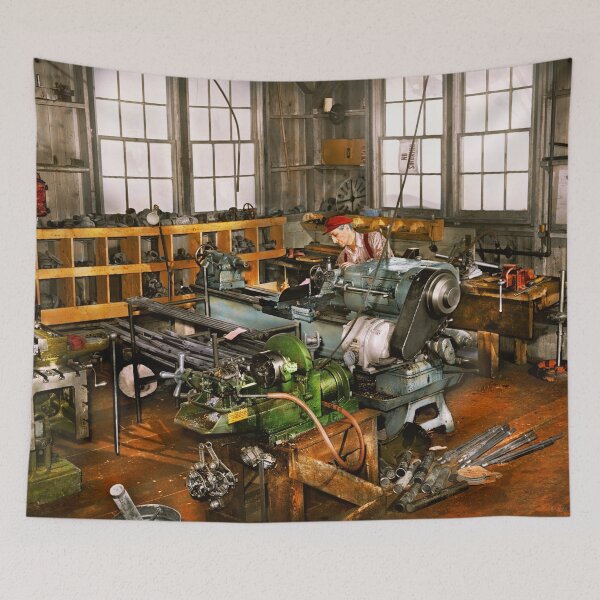 Item preview, Machinist - Facing the Day 1942 designed and sold by Mike Savad Photography.