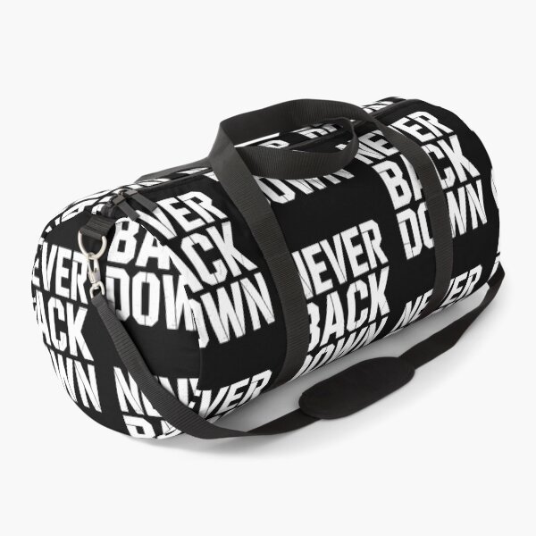 Item preview, NEVER BACK DOWN designed and sold by SignumShop.