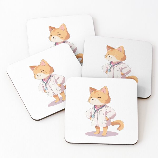 Item preview, Cat doctor  designed and sold by Tienda-Vane.