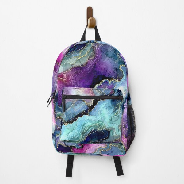 Item preview, Pretty Blue and Pink Oyster Abstract designed and sold by WatercolorLane.
