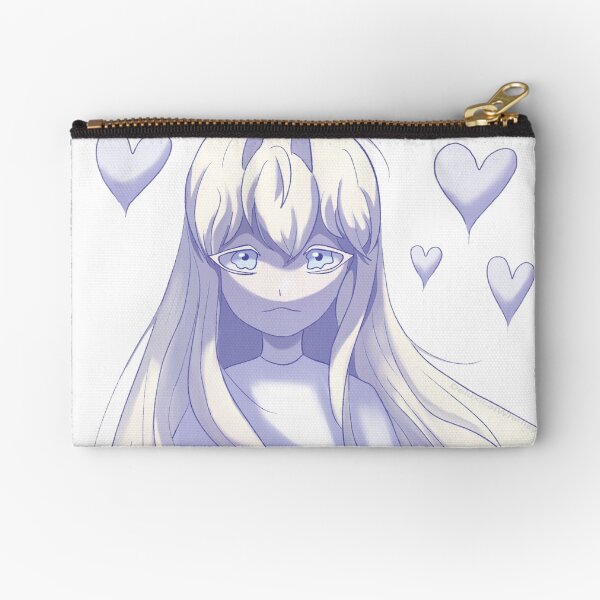 Item preview, Long hair blowing in the wind (blue) designed and sold by DeluxicalWhimsy.