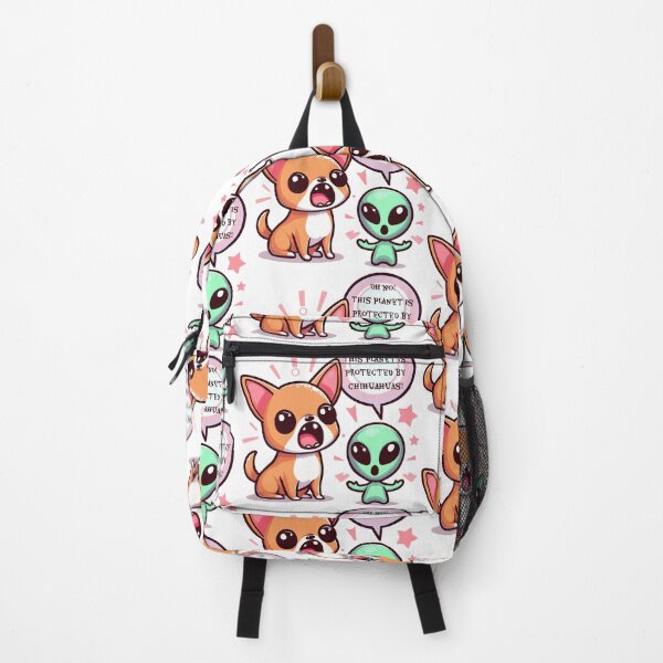 Item preview, Alien Afraid of Chihuahuas designed and sold by Ghost on Toast.