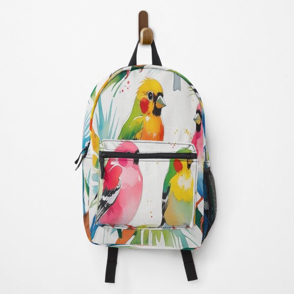 Item preview, Whimsical Tropical Birds Watercolor Matisse Style designed and sold by Max Store.