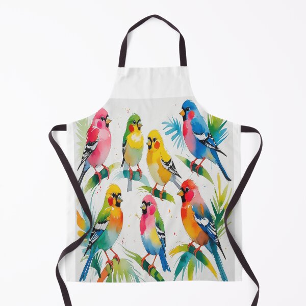 Item preview, Whimsical Tropical Birds Watercolor Matisse Style designed and sold by Max Store.