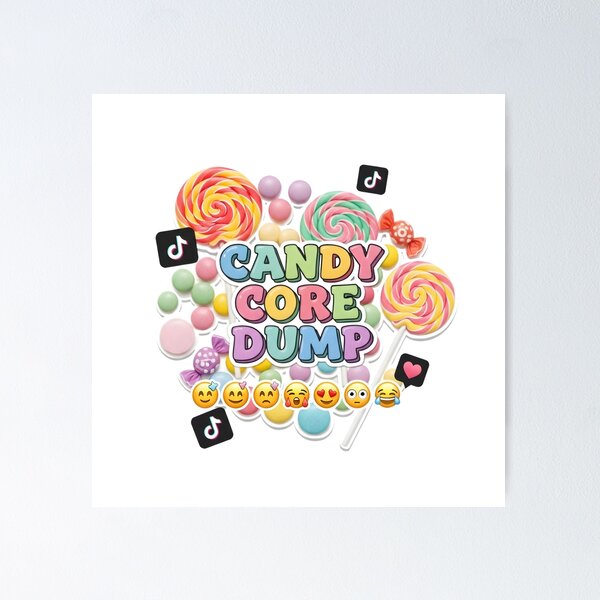Item preview, Candy Core Dump – Sweet & Spooky Halloween Digital Art designed and sold by AnnDesignStudio.