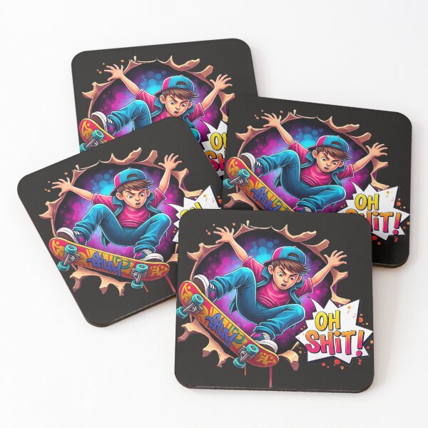 Item preview, Skater Shock – Oh Sh*t Street Art Explosion designed and sold by Thaivi Design.
