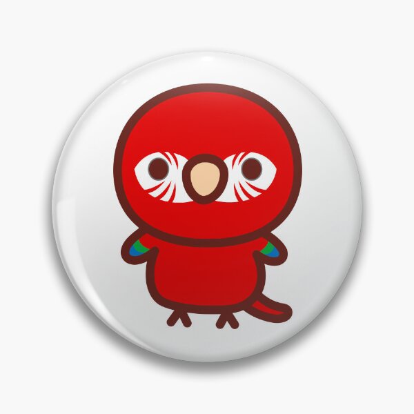 Item preview, Red-and-green macaw designed and sold by INKOYADO.