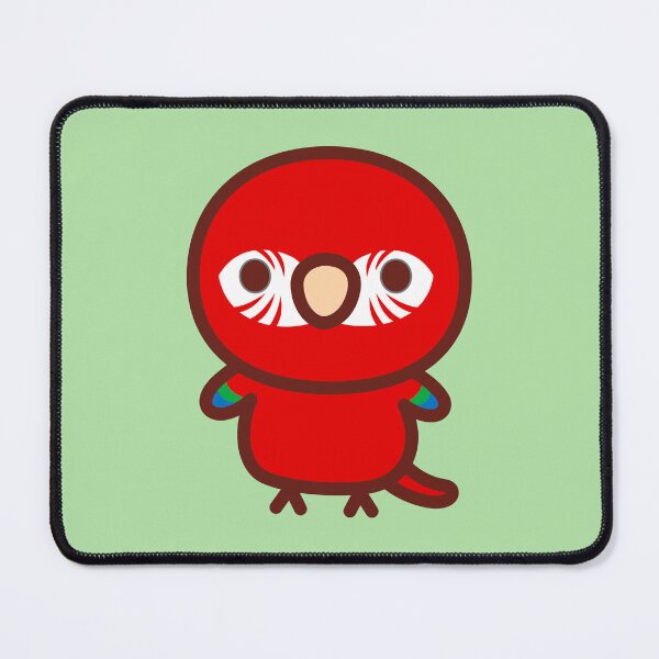 Item preview, Red-and-green macaw designed and sold by INKOYADO.