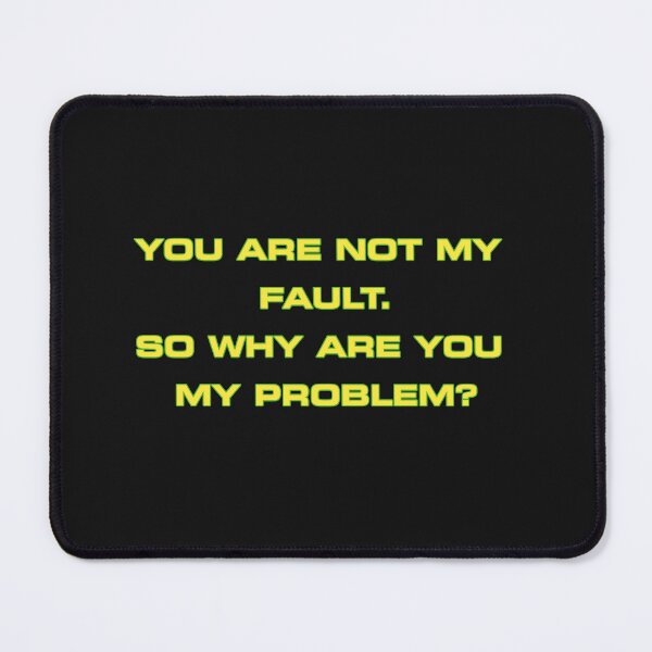 Item preview, Not My Fault designed and sold by LONEBooks.