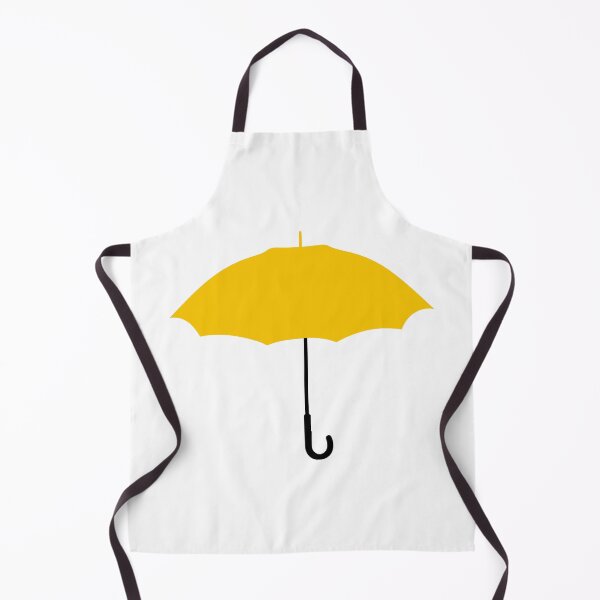 Item preview, Yellow Umbrella Minimalist Silhouette TV Show Inspired HIMYM designed and sold by Greemo03.