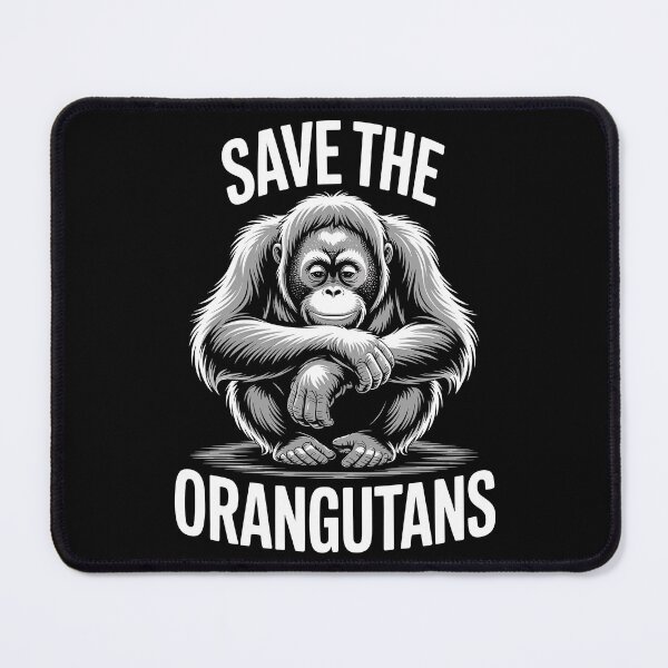 Item preview, Save the Orangutans – International Orangutan Day Design designed and sold by Serbin.
