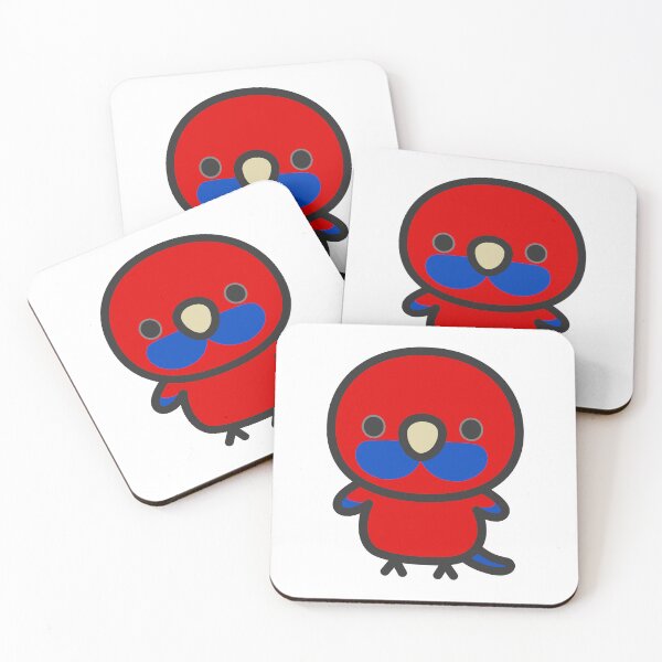 Item preview, Crimson rosella designed and sold by INKOYADO.