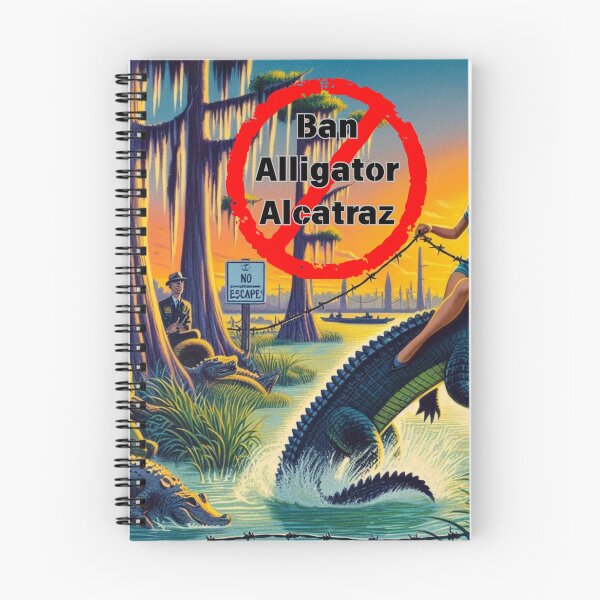 Item preview, No Alligatorf Alcatraz designed and sold by FloridaWildOnes.