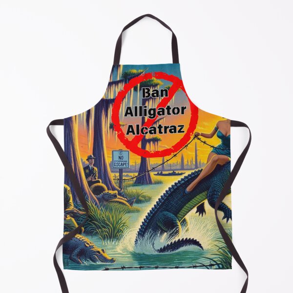 Item preview, No Alligatorf Alcatraz designed and sold by FloridaWildOnes.
