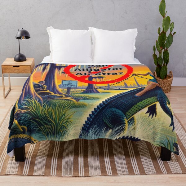 Item preview, No Alligatorf Alcatraz designed and sold by FloridaWildOnes.