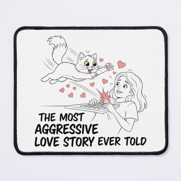 Item preview, The Most Aggressive Love Story Ever Told designed and sold by Amir Faysal.