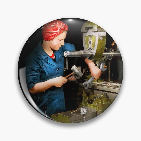 Item preview, Machinist - Precision Was Her Patriotism 1943 designed and sold by Mike Savad Photography.