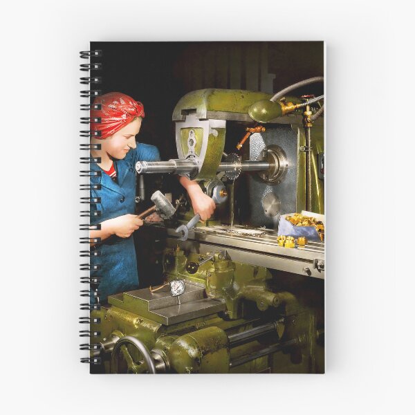Item preview, Machinist - Precision Was Her Patriotism 1943 designed and sold by Mike Savad Photography.