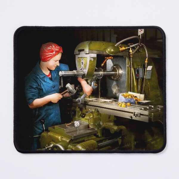Item preview, Machinist - Precision Was Her Patriotism 1943 designed and sold by Mike Savad Photography.