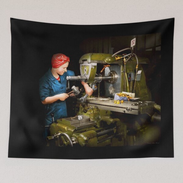 Item preview, Machinist - Precision Was Her Patriotism 1943 designed and sold by Mike Savad Photography.
