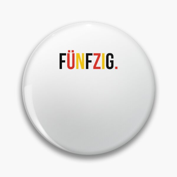 Item preview, Fünfzig. German flag Birthday 50th Geburtstagsfeier party designed and sold by snowry.