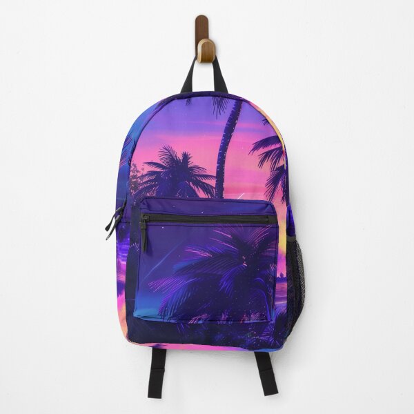Item preview, Retro Neon Dream – Vol. 5: Palm Trees at Sunset designed and sold by Mysz533JC.