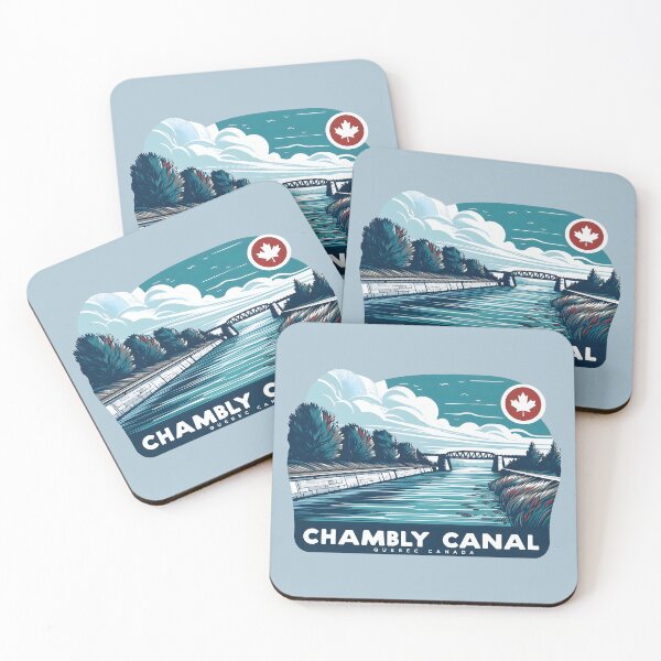 Item preview, Chambly Canal Quebec Canada designed and sold by HowToCanadian.