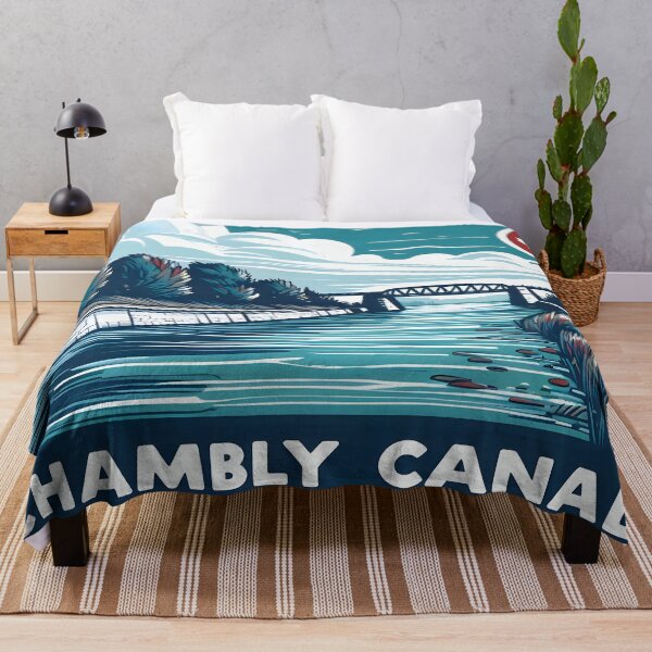 Item preview, Chambly Canal Quebec Canada designed and sold by HowToCanadian.