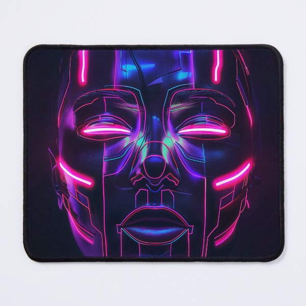 Item preview, Retro Neon Dream – Vol. 4: Mask Protocol (Lucid Mask) designed and sold by Mysz533JC.