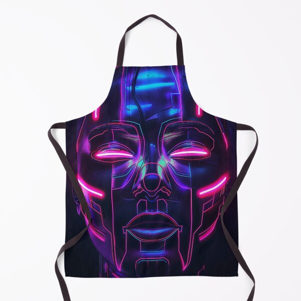 Item preview, Retro Neon Dream – Vol. 4: Mask Protocol (Lucid Mask) designed and sold by Mysz533JC.